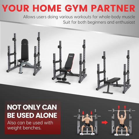 PASYOU SR30 Squat Rack For Home Gym